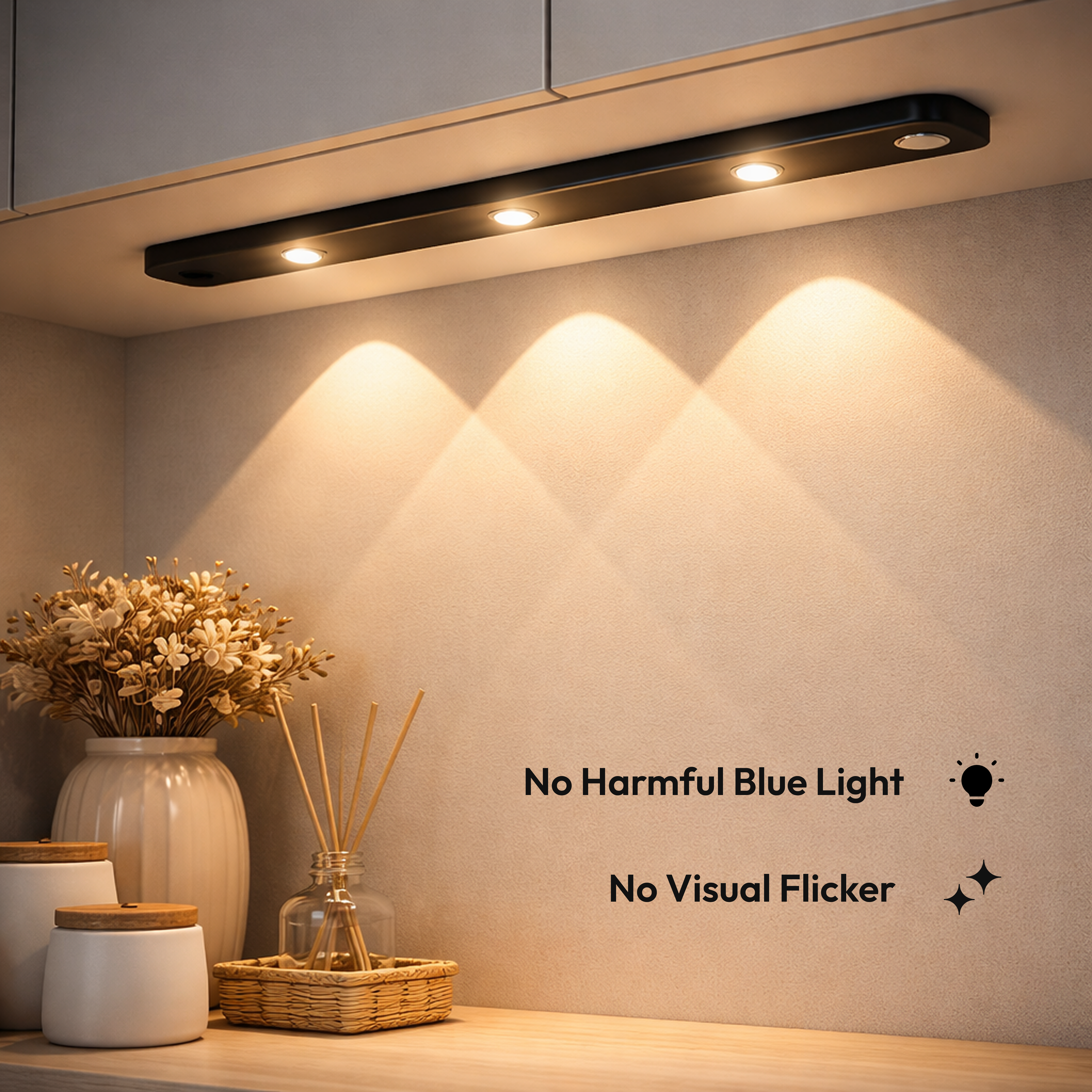 LED Motion Sensor Cabinet Light (USB Rechargeable)