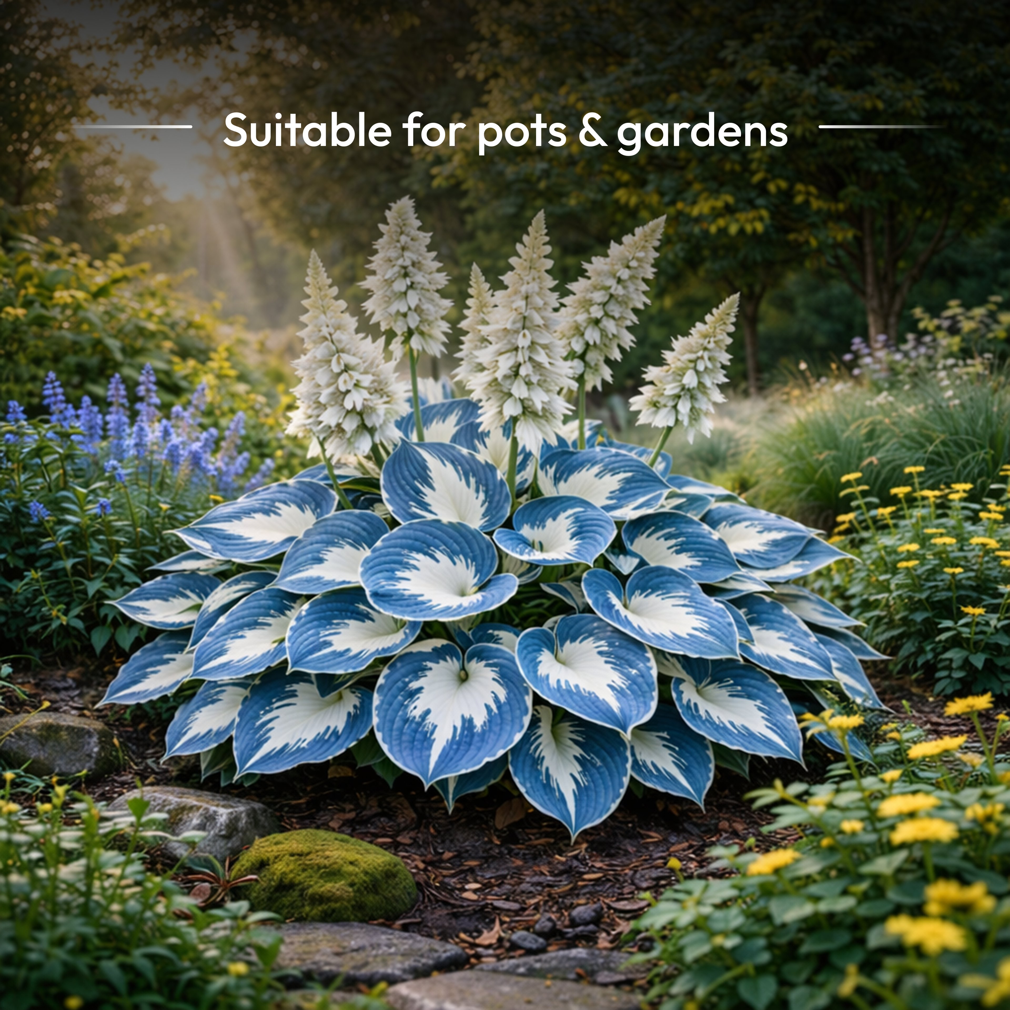 All-Season Shade Loving Hosta Flowers