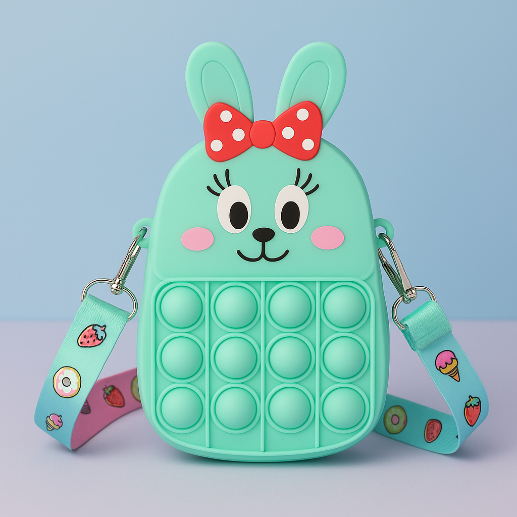 Cute Silicone Sling Bag