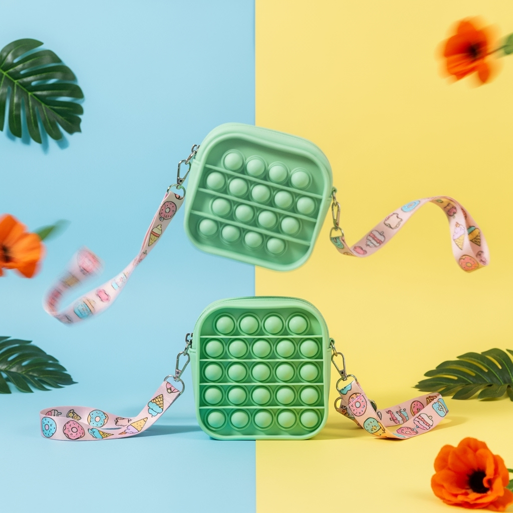 Cute Silicone Sling Bag