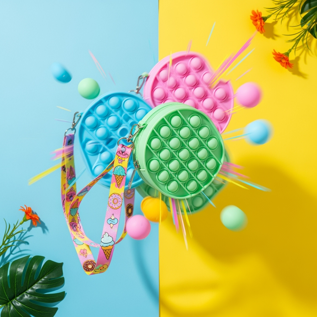 Cute Silicone Sling Bag