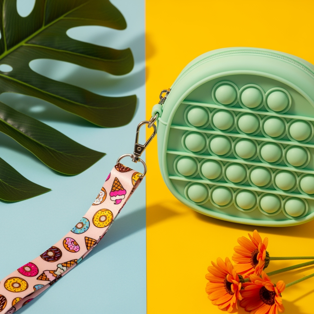 Cute Silicone Sling Bag