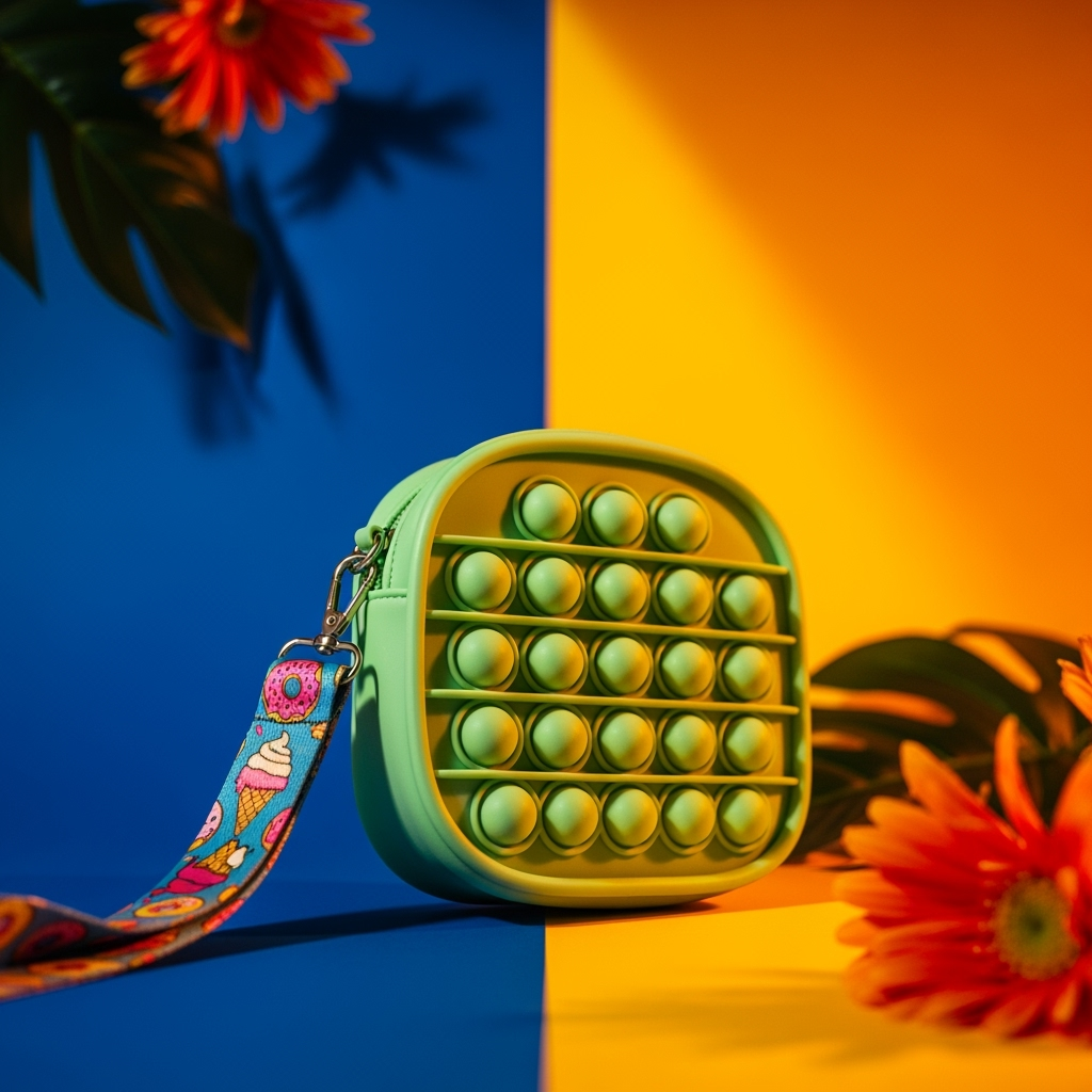 Cute Silicone Sling Bag