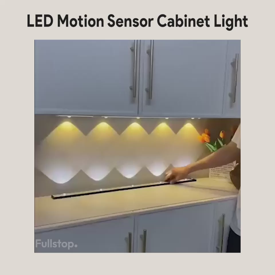 LED Motion Sensor Cabinet Light (USB Rechargeable)